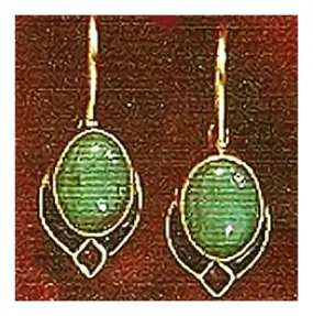 14k Diana's Shield Earrings