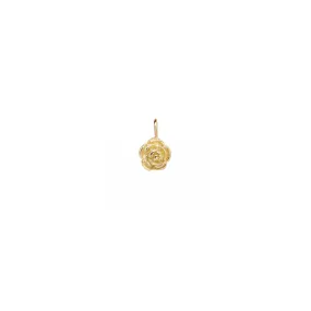 14k Rose Charm