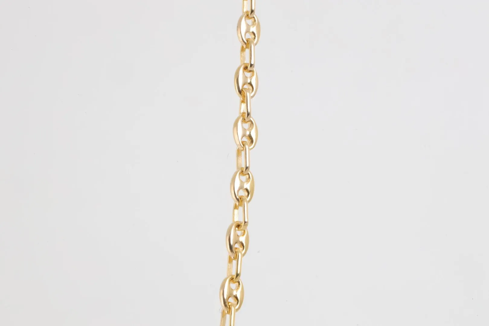 20" Gucci 14k Yellow Gold Anchor Mariner Chain Necklace (9.32g.)