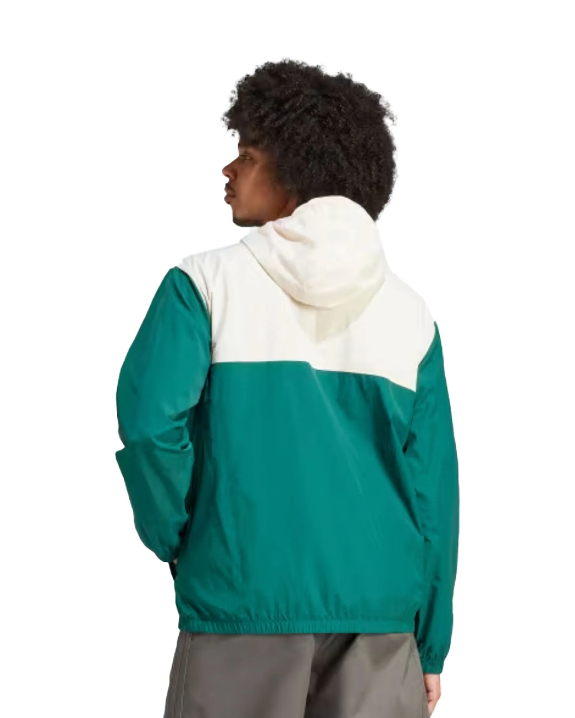 Adidas Windbreaker Verde Panna