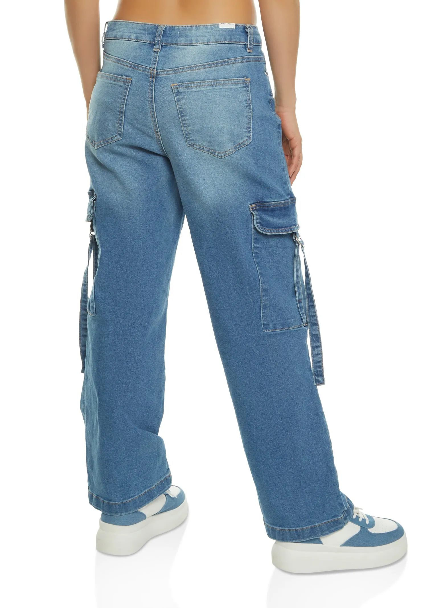 Almost Famous D Ring Cargo Jeans