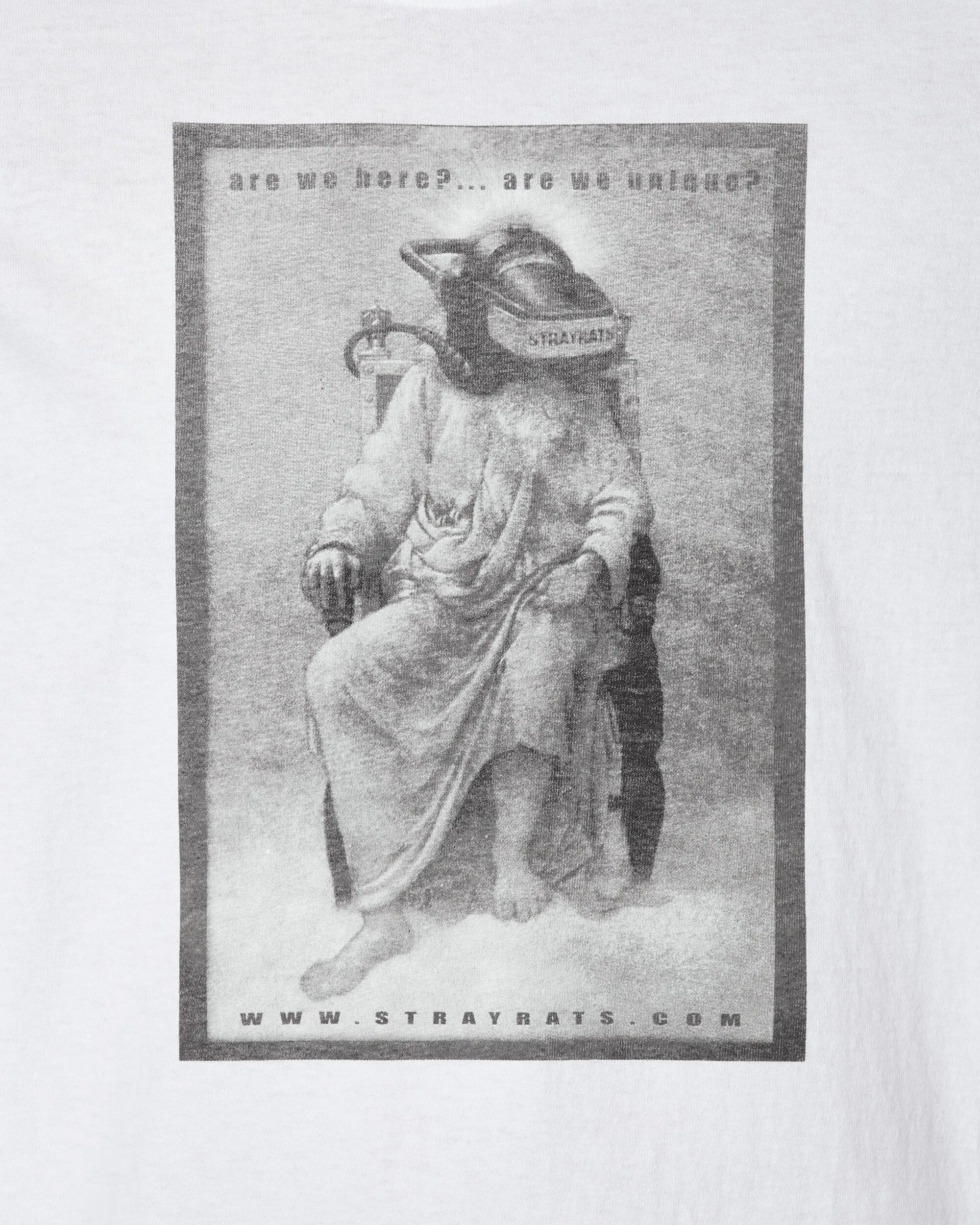 Are We Here T-Shirt White