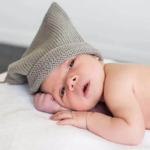 Baby Pompom Hat