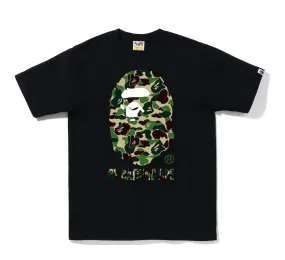 BAPE BIG APE HEAD (WITH WRITING) BLACK/GREEN TEE