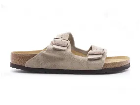 Birkenstock Arizona uomo soft footbed camoscio