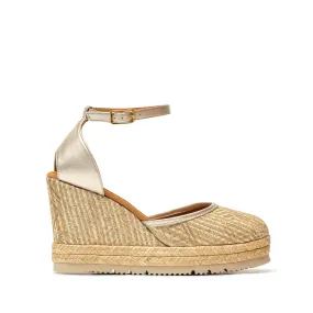 Cameo Gold Espadrille