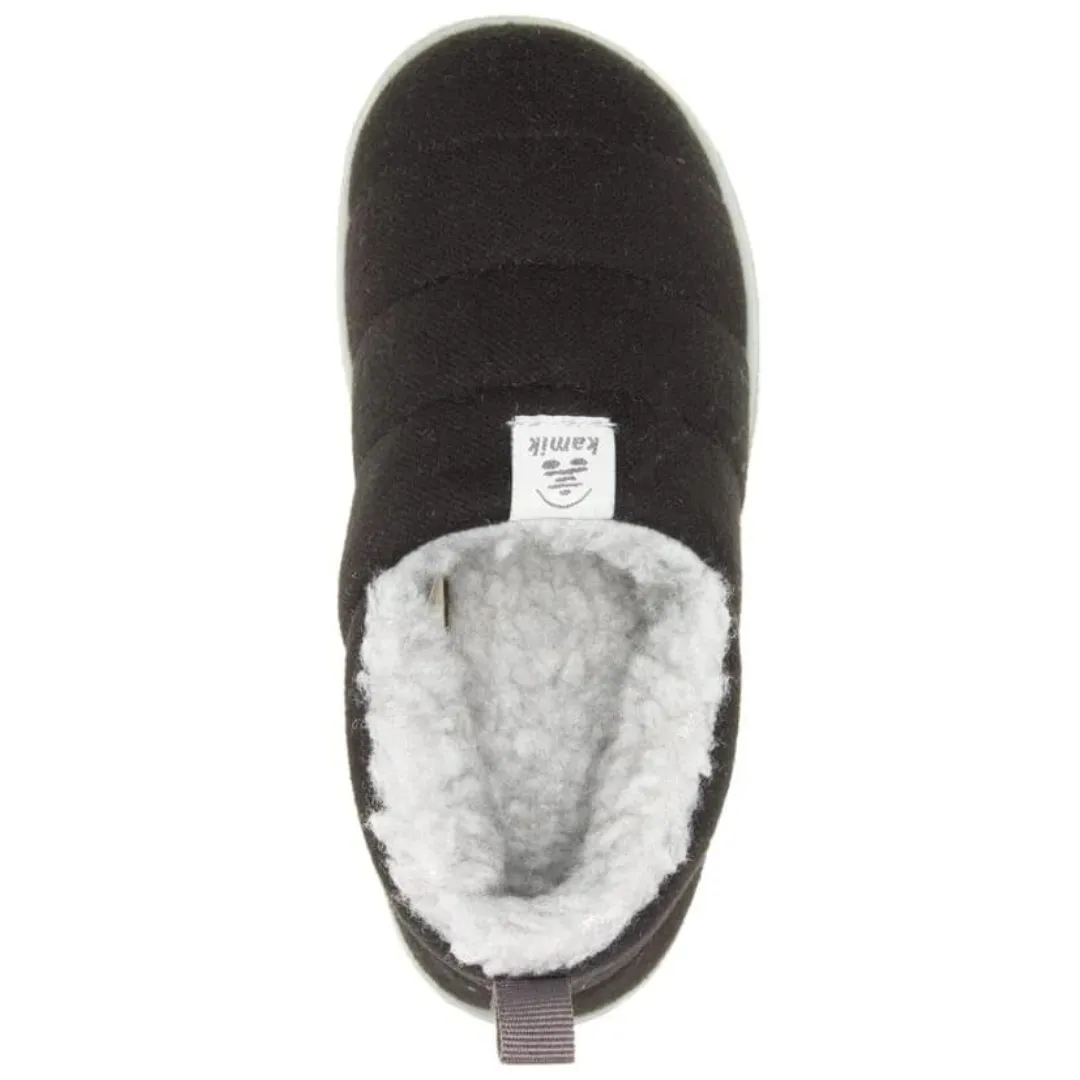 CozyChalet Kid's Slippers - Black