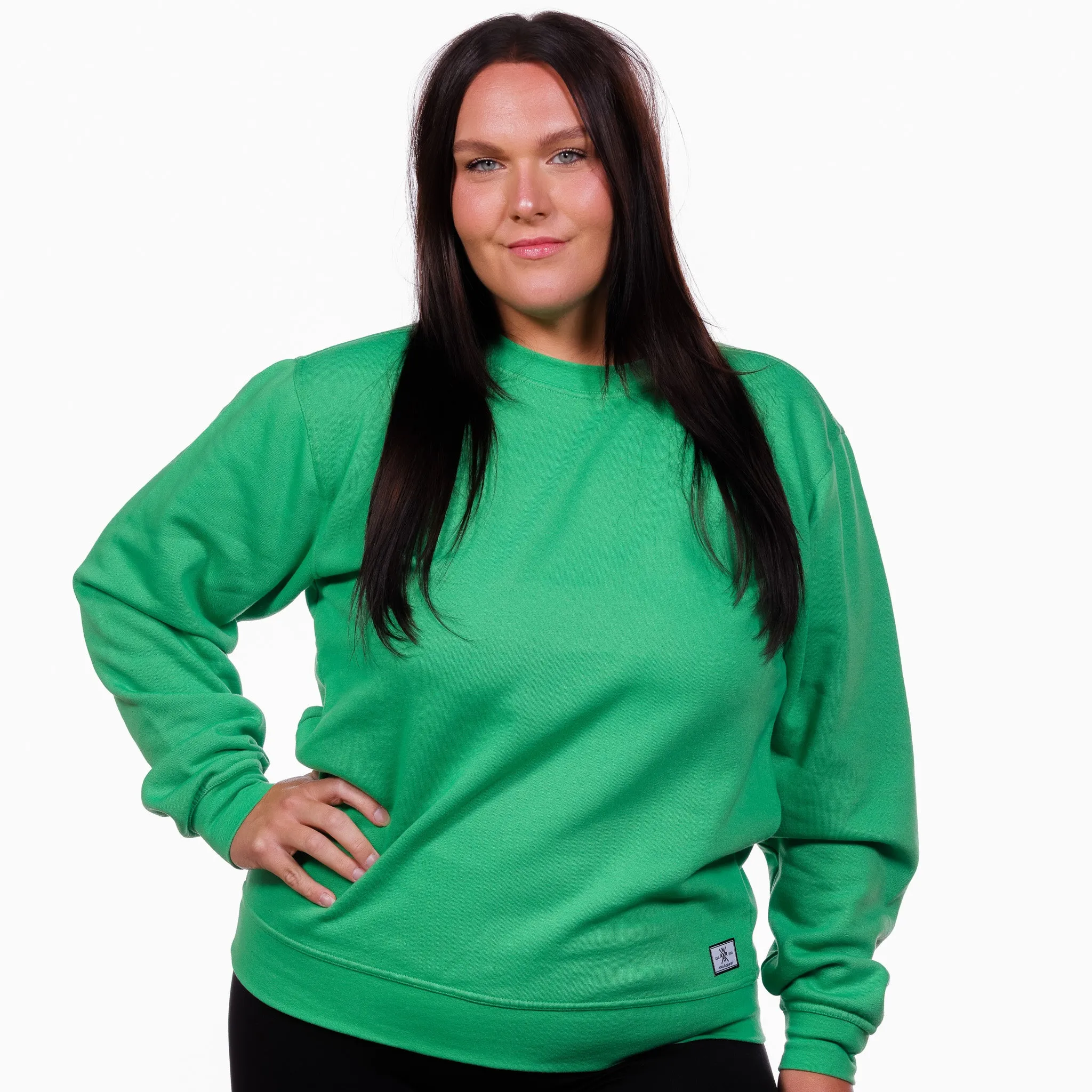 Crewneck unisexe premium - Apple green