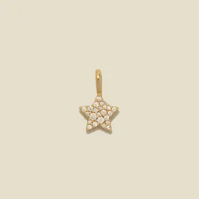 CZ Star Charm