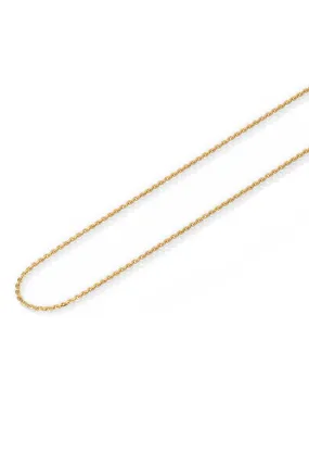 Delicate Links Play Gold Plated Sterling Silver Chain