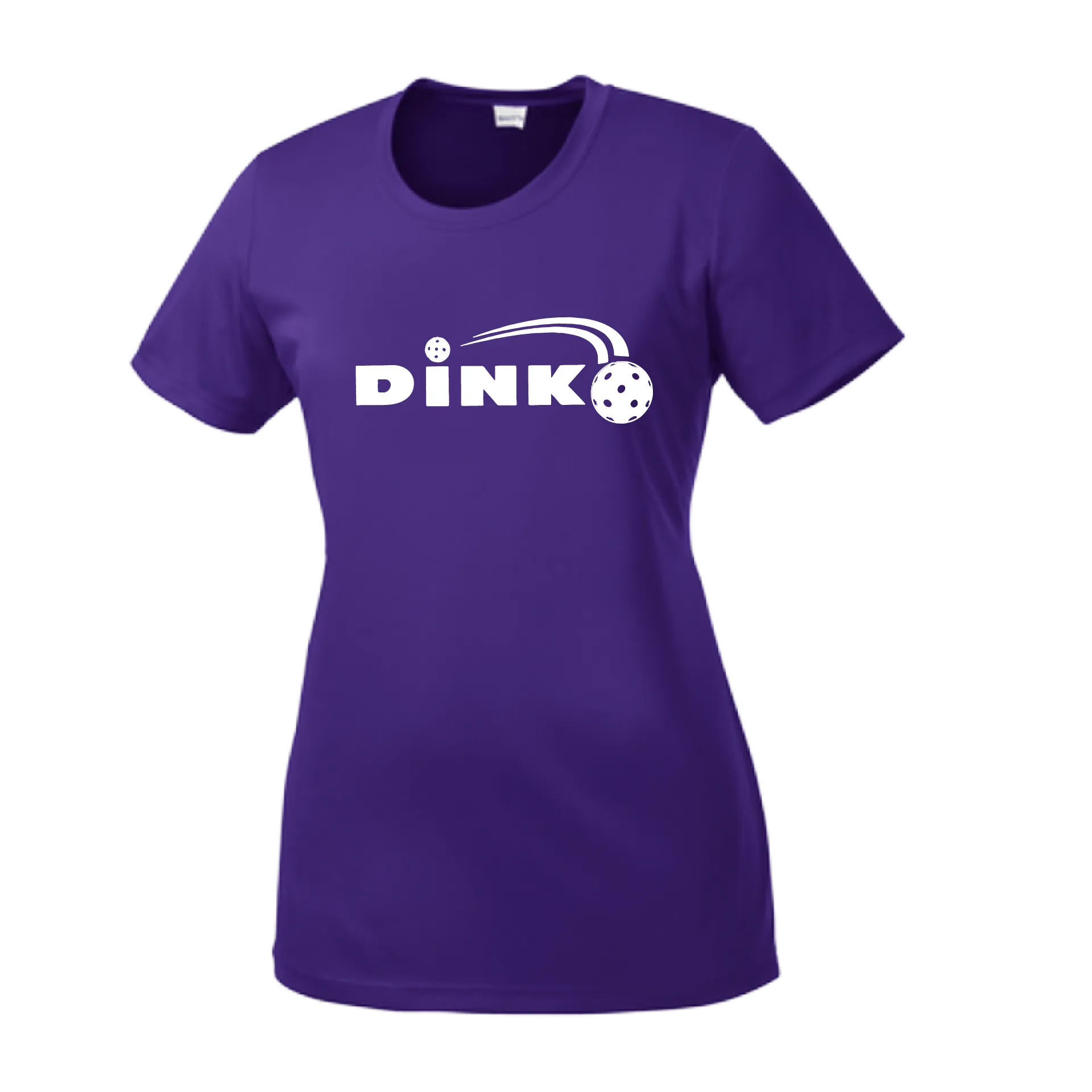 Dink | Women’s Short Sleeve Crewneck Athletic Shirts | 100% Polyester