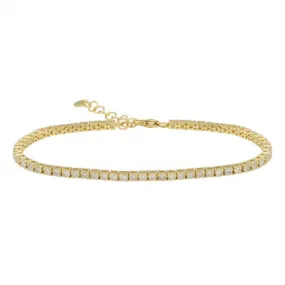 Everyday Diamond Tennis Bracelet with extenders