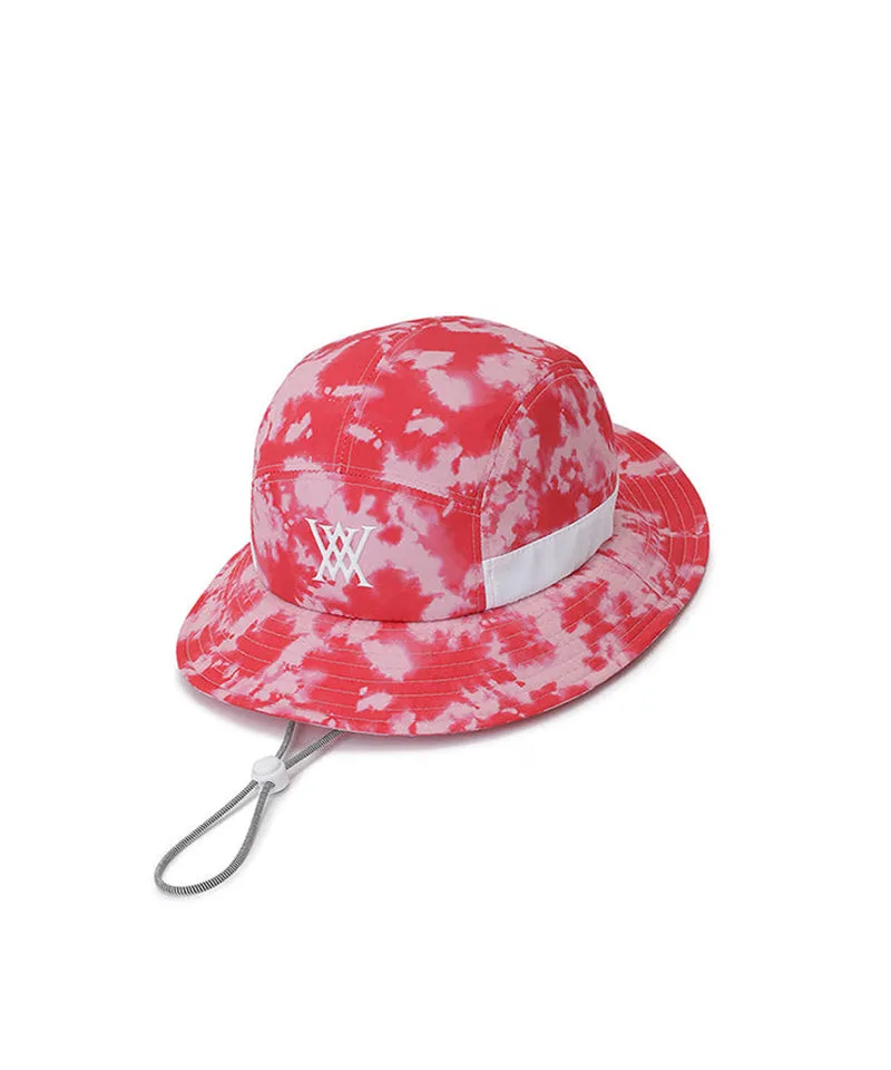 Graphic Light Bucket Hat - Red