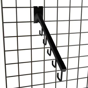 Gridwall Black 5 J Hook