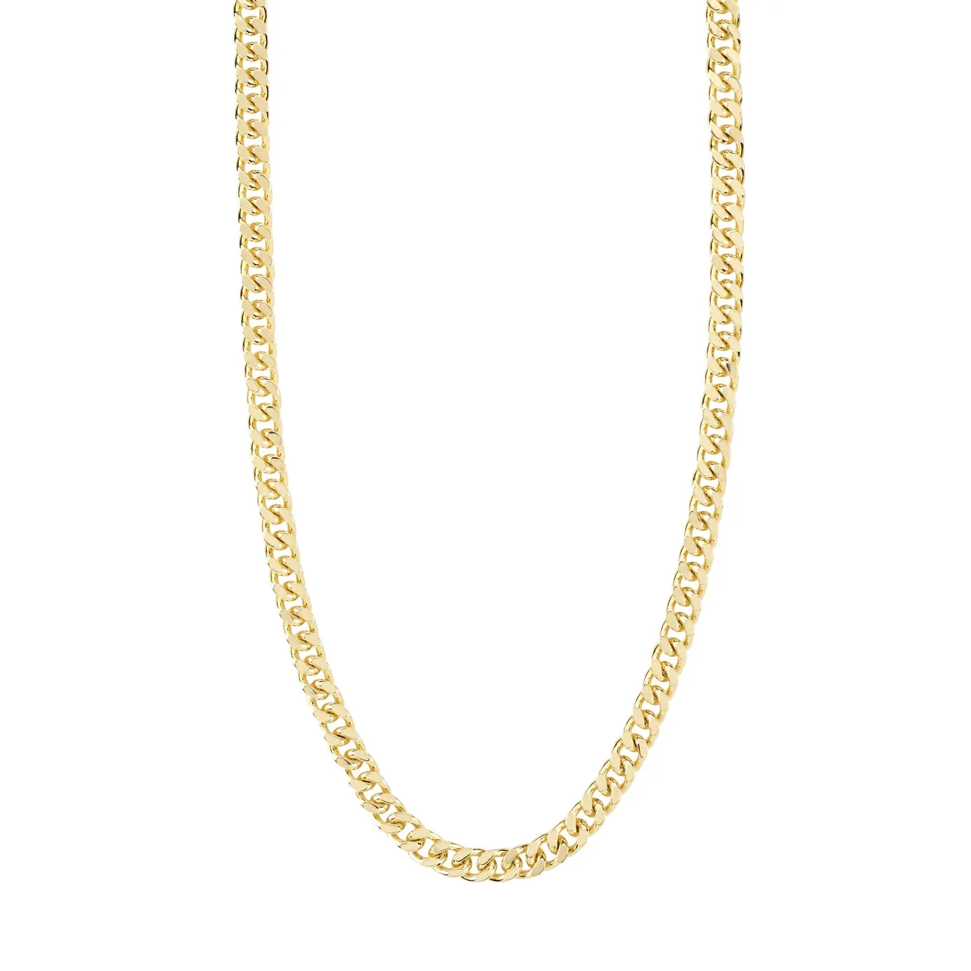 Heat Gold Plated Chain Necklace