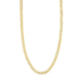 Heat Gold Plated Chain Necklace