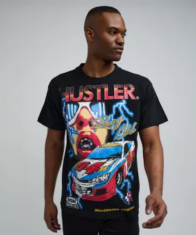 Hustler Racing Short Sleeve Graphic Tee - Black