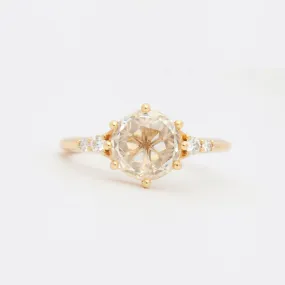 Icy Rose-Cut Diamond Ring