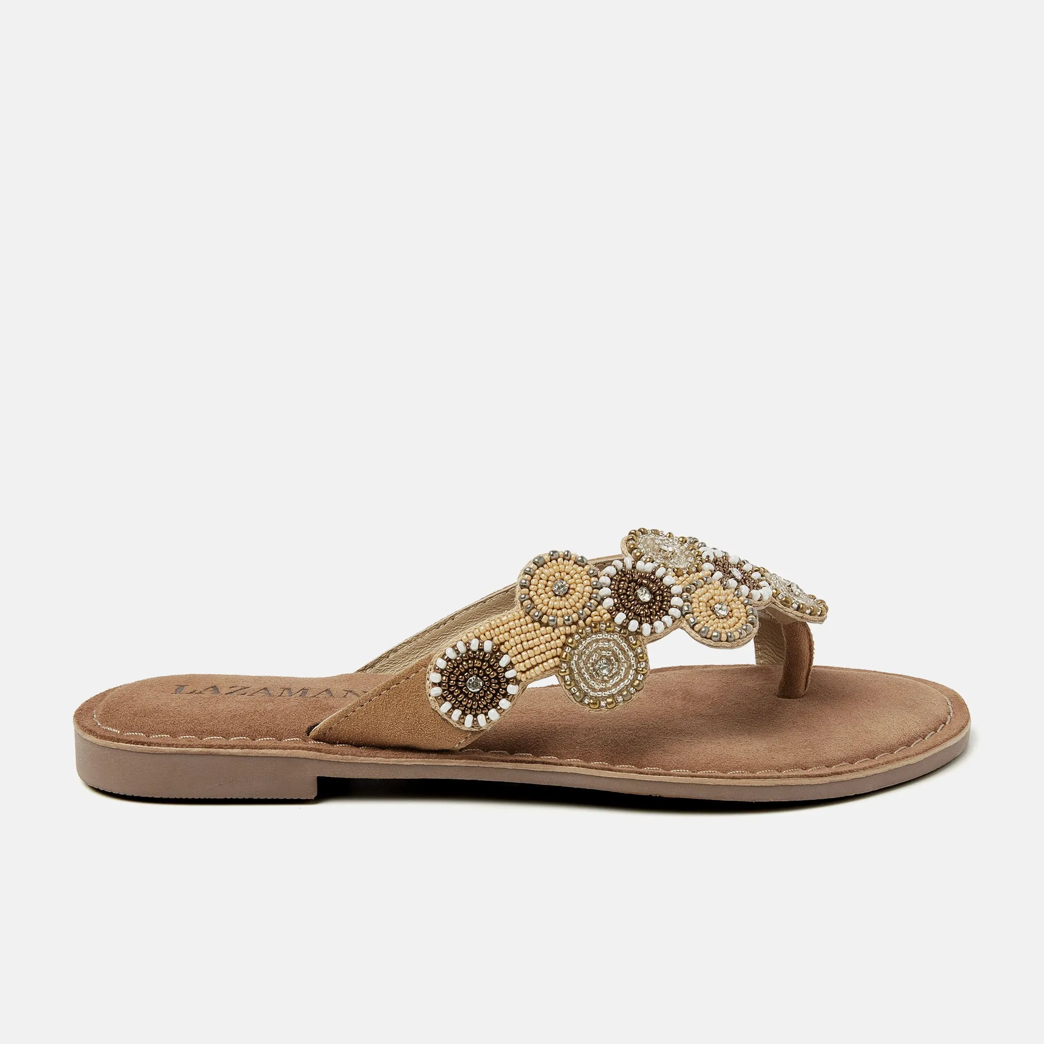 Julia Dames Slippers Beige