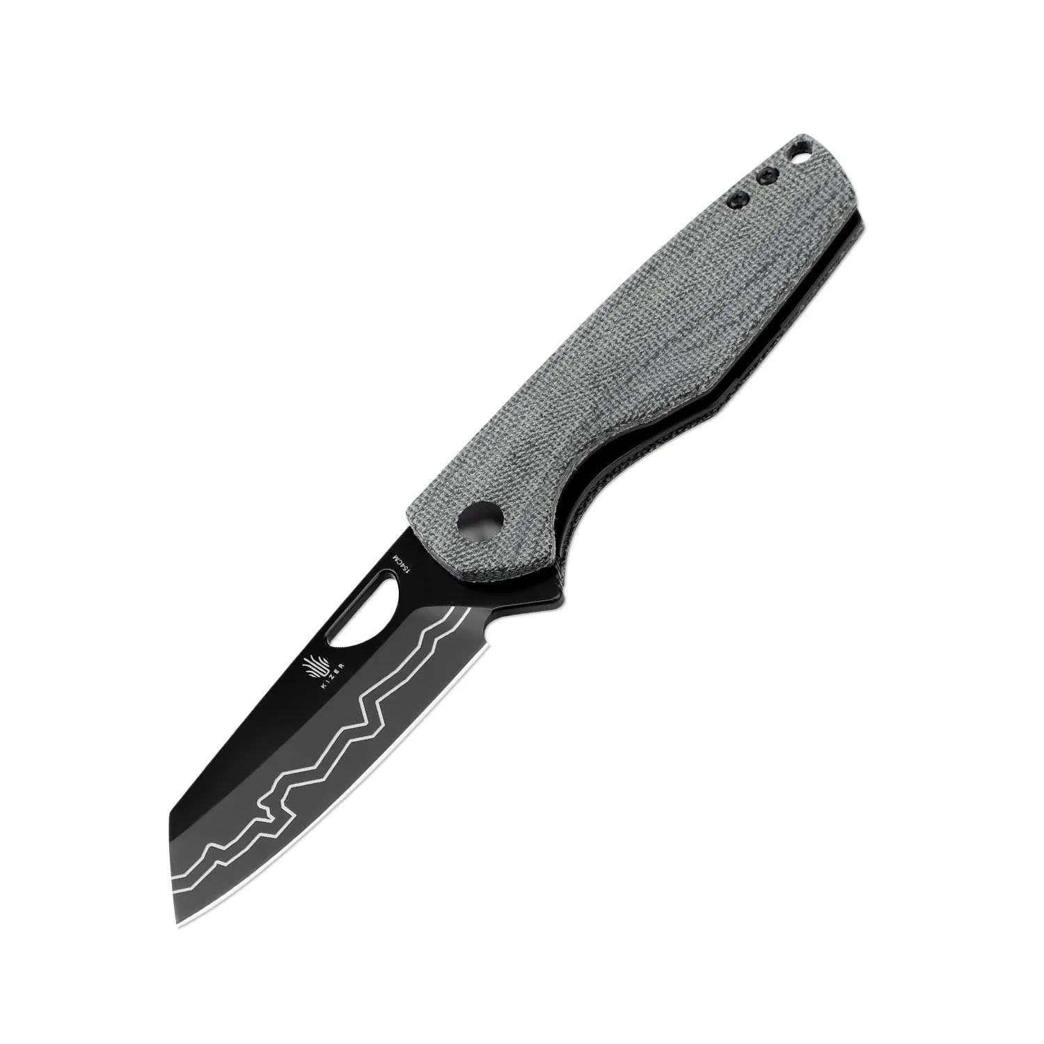 Kizer Sparrow 154CM Blade Liner Lock Micarta Handle V3628C1 (2.99 Black)