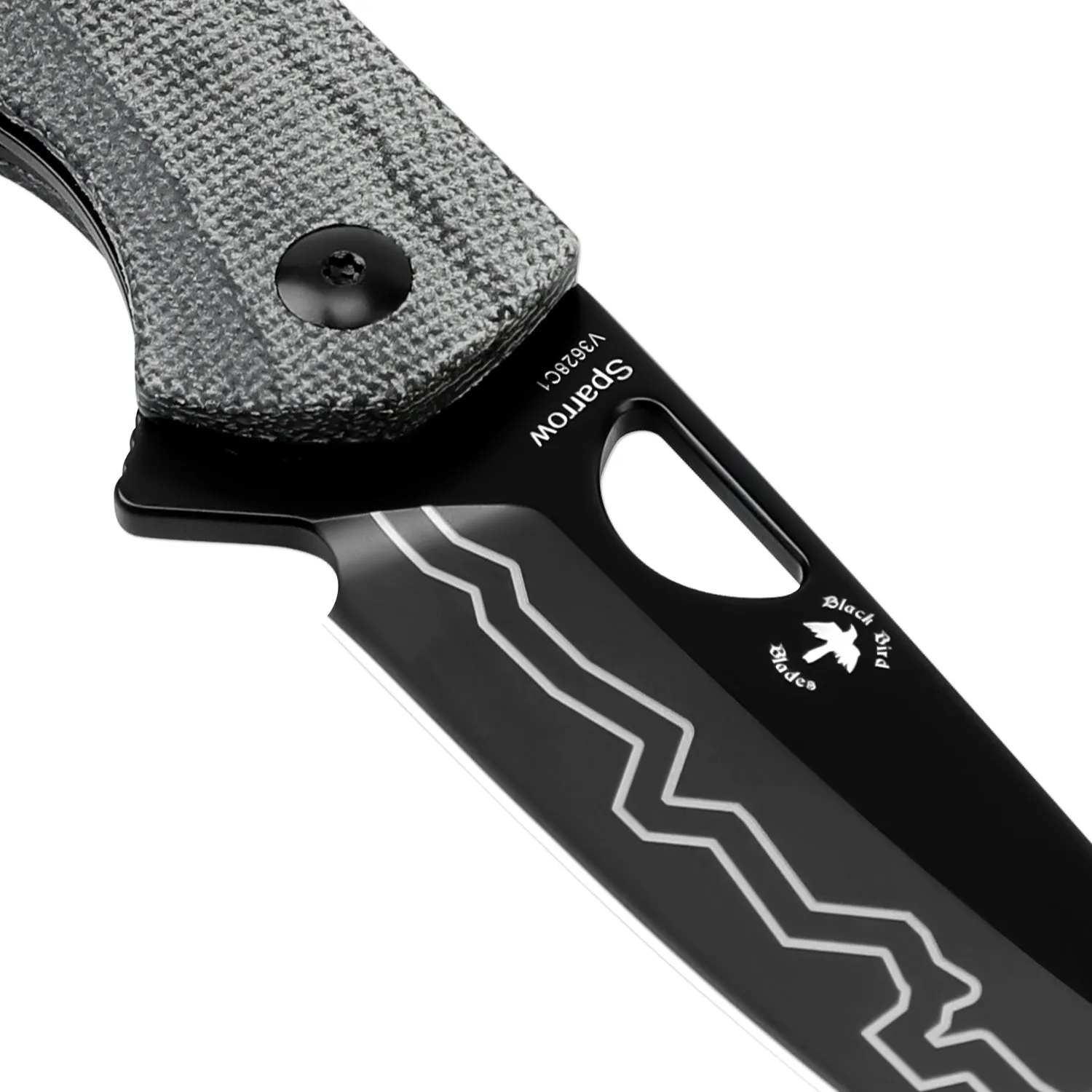 Kizer Sparrow 154CM Blade Liner Lock Micarta Handle V3628C1 (2.99 Black)