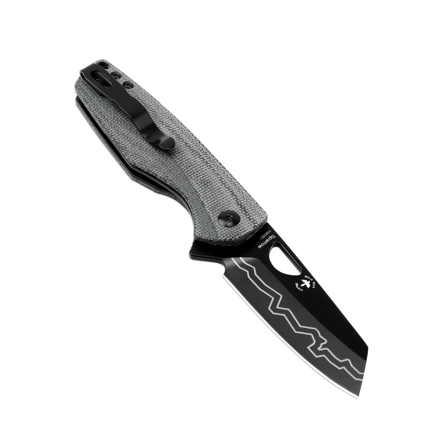 Kizer Sparrow 154CM Blade Liner Lock Micarta Handle V3628C1 (2.99 Black)