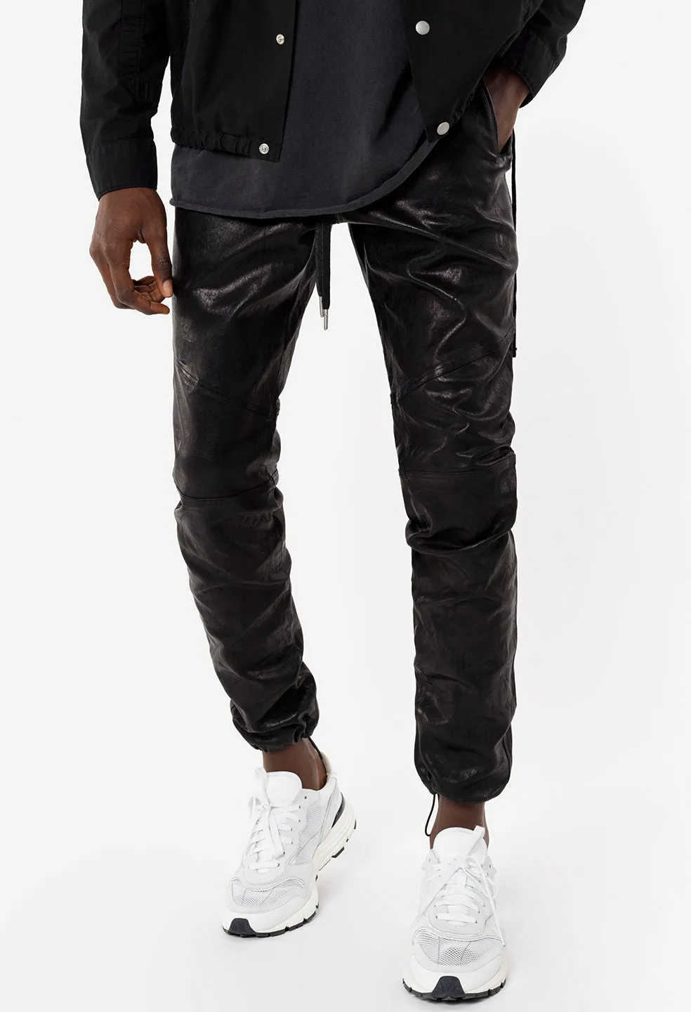 Leather Escobar Pants / Black