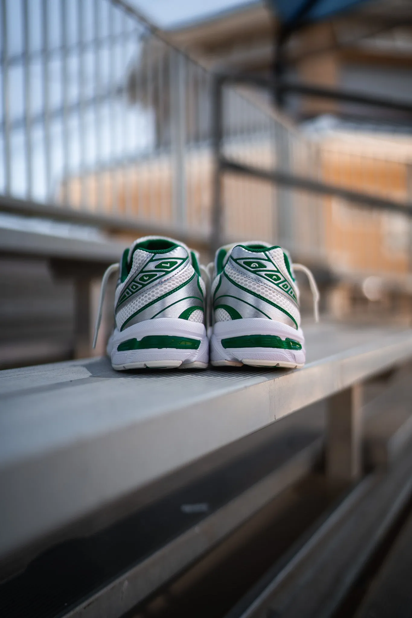 Mens Asics Gel-1130 (Cream/Kale)