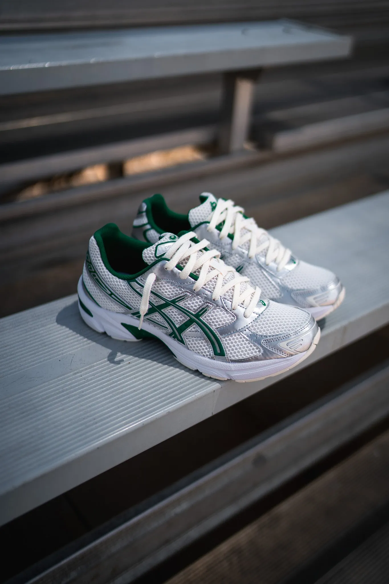 Mens Asics Gel-1130 (Cream/Kale)