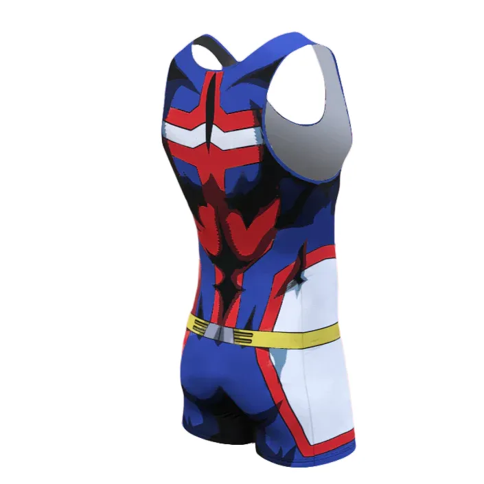 My Hero Academia 'All Might' Men's Powerlifting Singlet