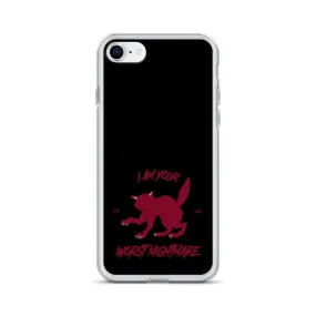 Naughty Cat iPhone Case / I Am Your Worst Nightmare