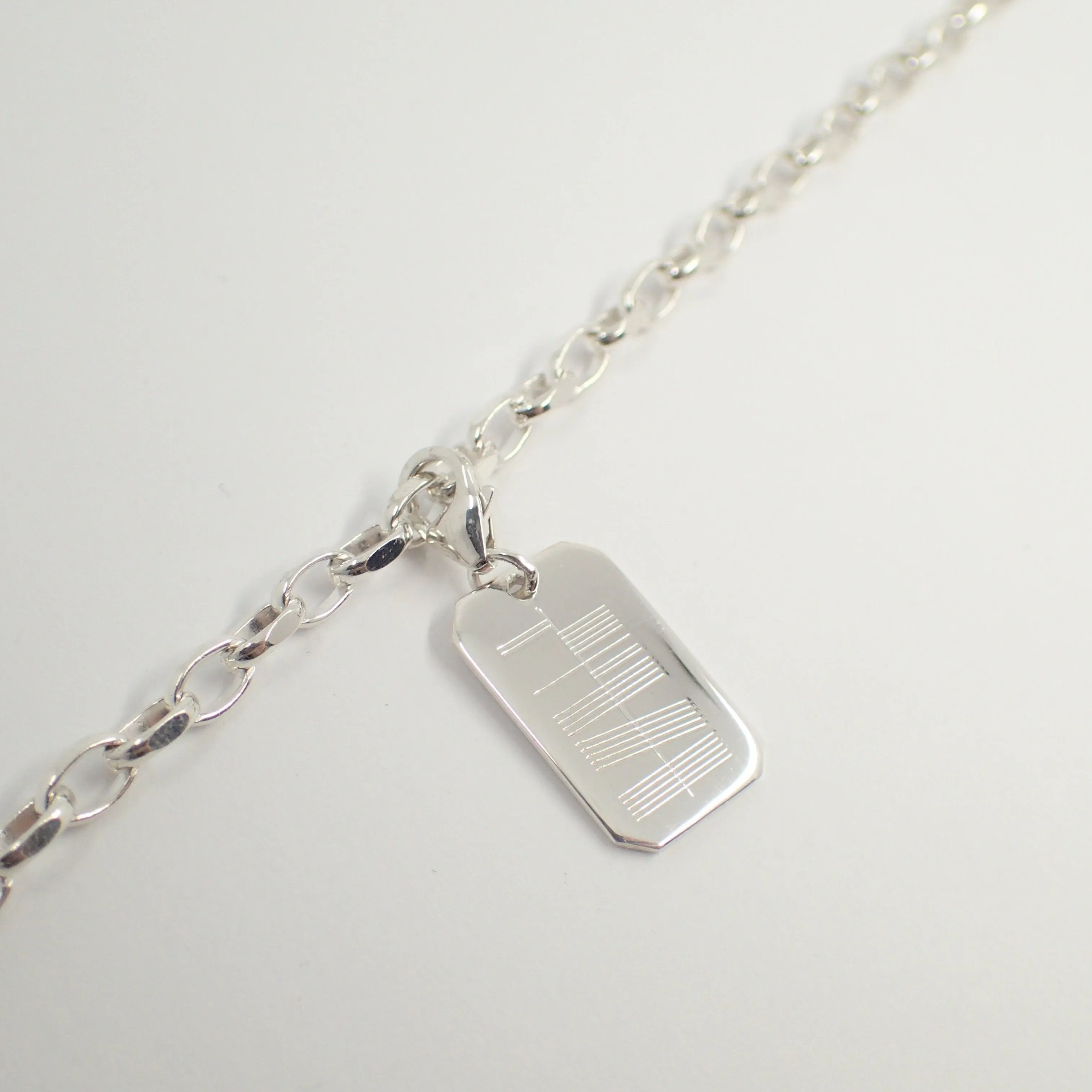 Ogham Charm Bracelet