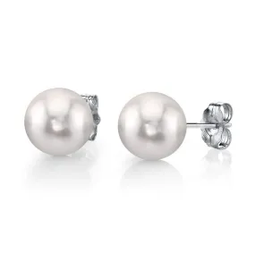 Pearl Stud Earrings