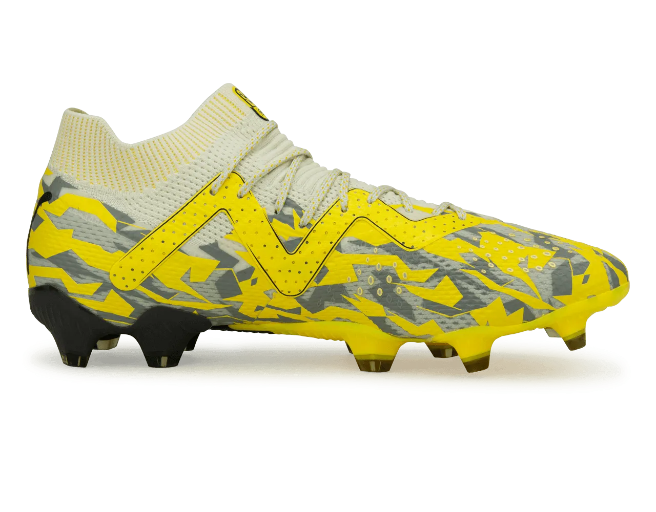 PUMA Men's Future Ultimate FG/AG Gray/Yellow