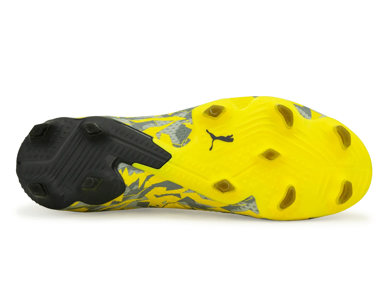 PUMA Men's Future Ultimate FG/AG Gray/Yellow