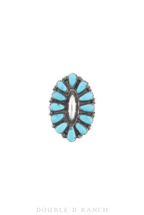 Ring, Cluster, Turquoise, Contemporary, 1326