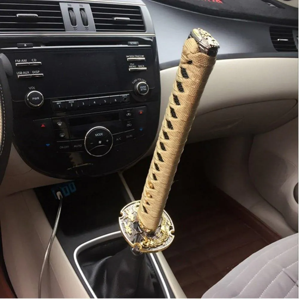 Samurai Dragon Katana Hilt Universal Gear Shift Knob