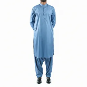 Sky Blue Shalwar Qameez