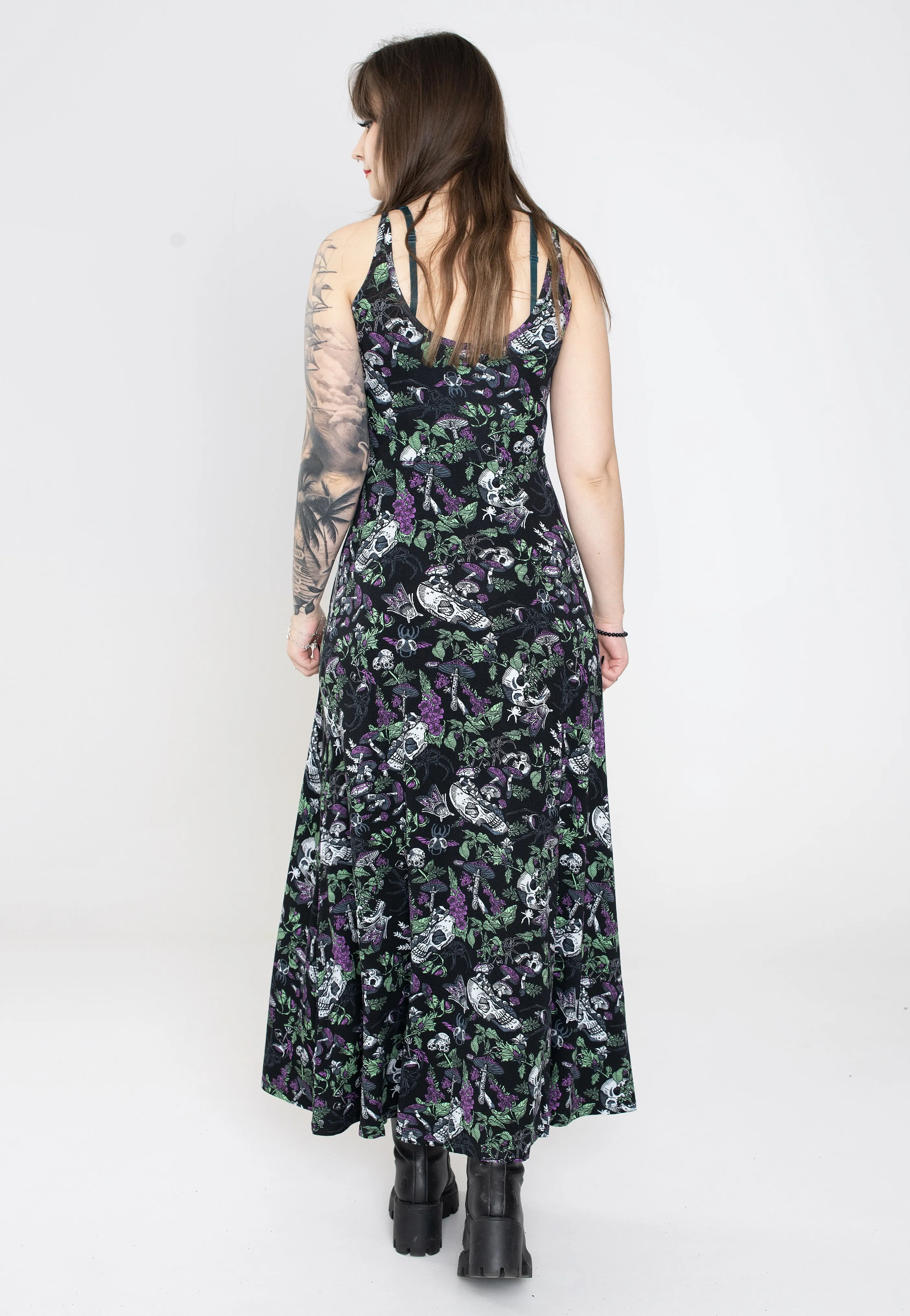 Sourpuss Clothing - Garden Witch Black - Dress