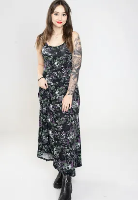 Sourpuss Clothing - Garden Witch Black - Dress