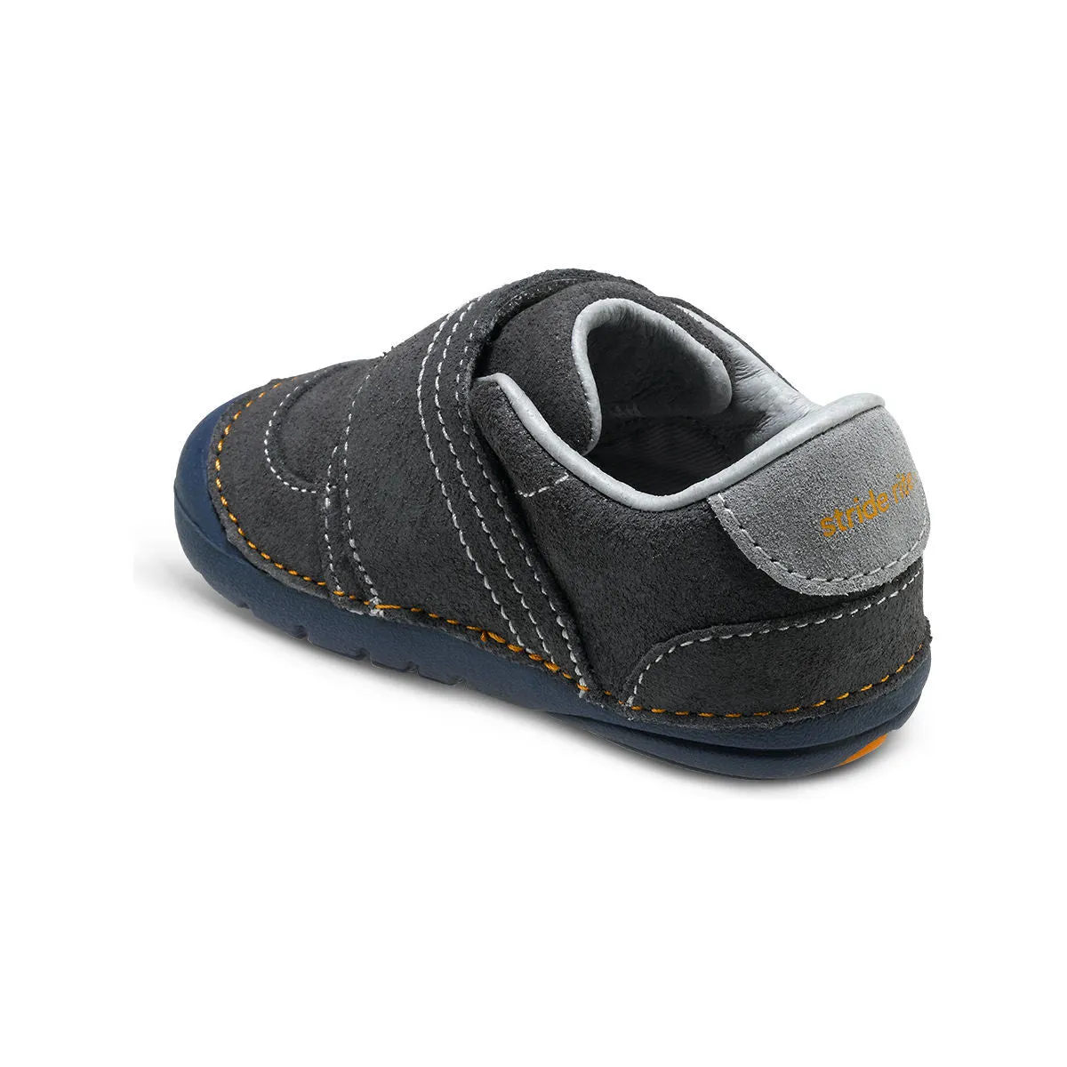 Stride Rite SM Grey Kellen Baby/Toddler Shoe