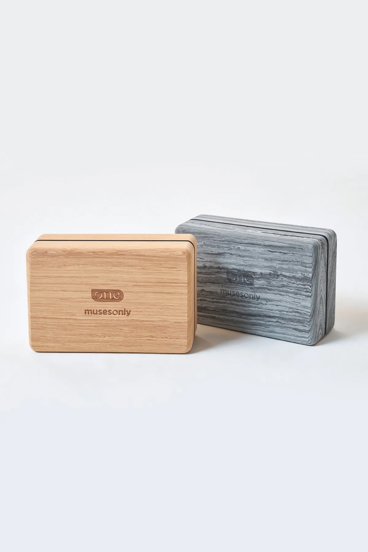 Wood-Rings Yoga Brick